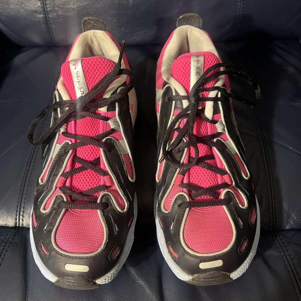 Adidas EQT Gazelle Women Size‎ 10 Shock Pink/Silver Mate/Glow Blue